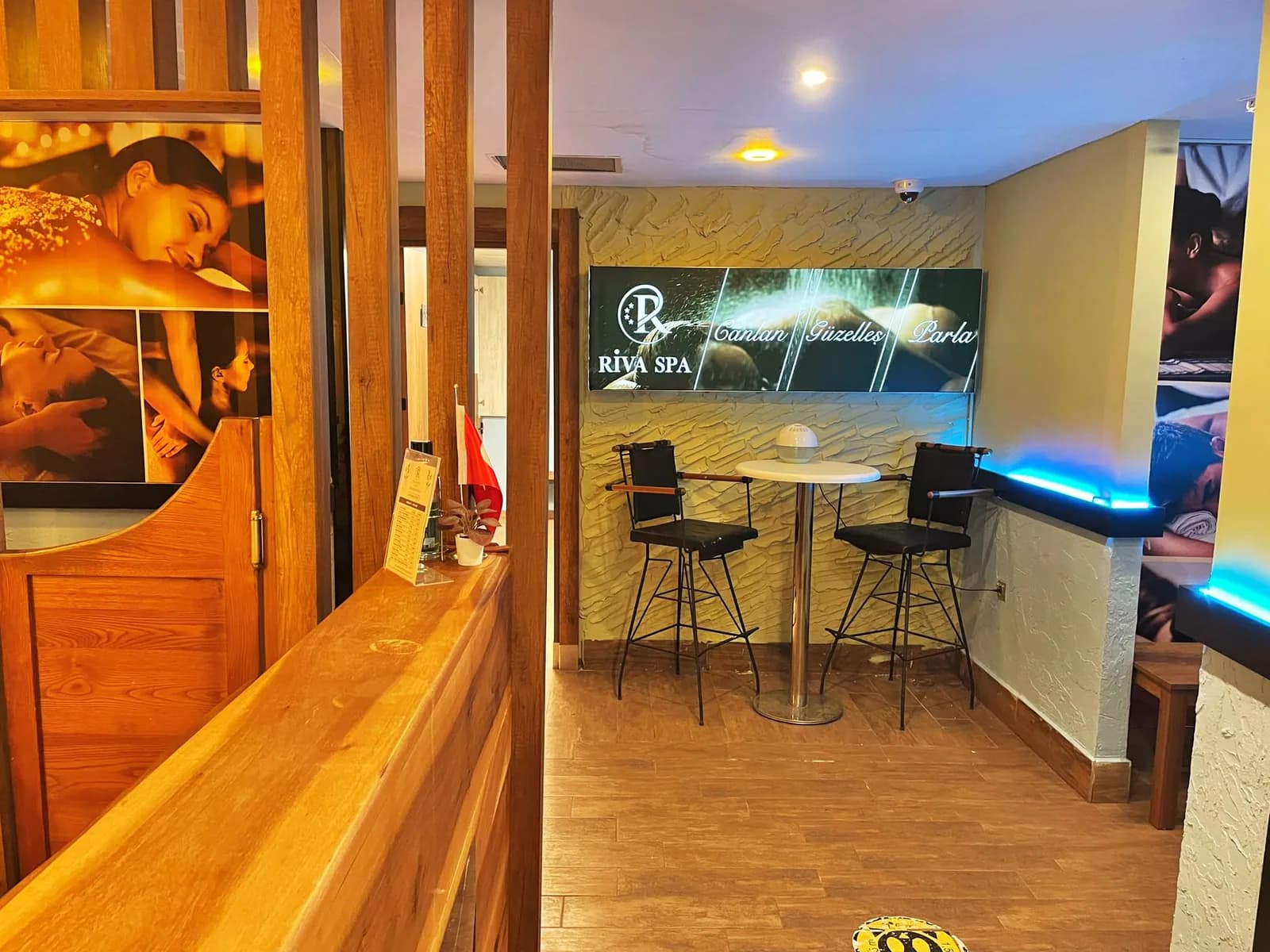 Riva SPA Ankara bekleme ve dinlenme alanı