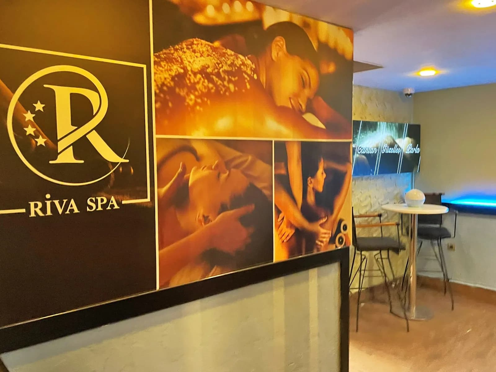 Riva SPA Ankara giriş ve karşılama alanı
