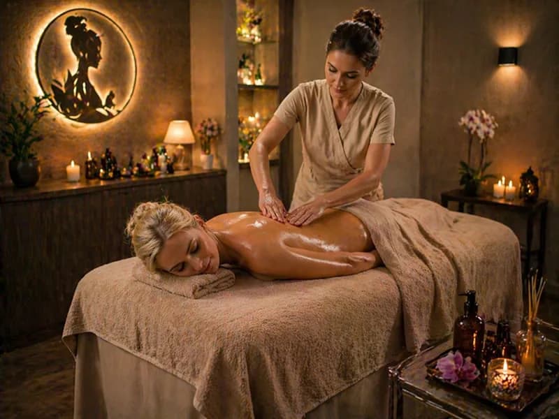 Ankara anti stres masajı, mum ışığında rahatlama – Riva SPA