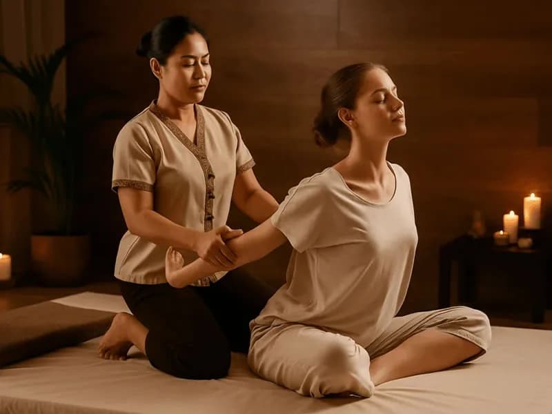 Ankara Bali masajı, geleneksel Endonezya tekniği – Riva SPA